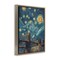 Stupell Industries Iconic Blockchain Moonlight Floating Frame, design by Svetlana Aleynikova